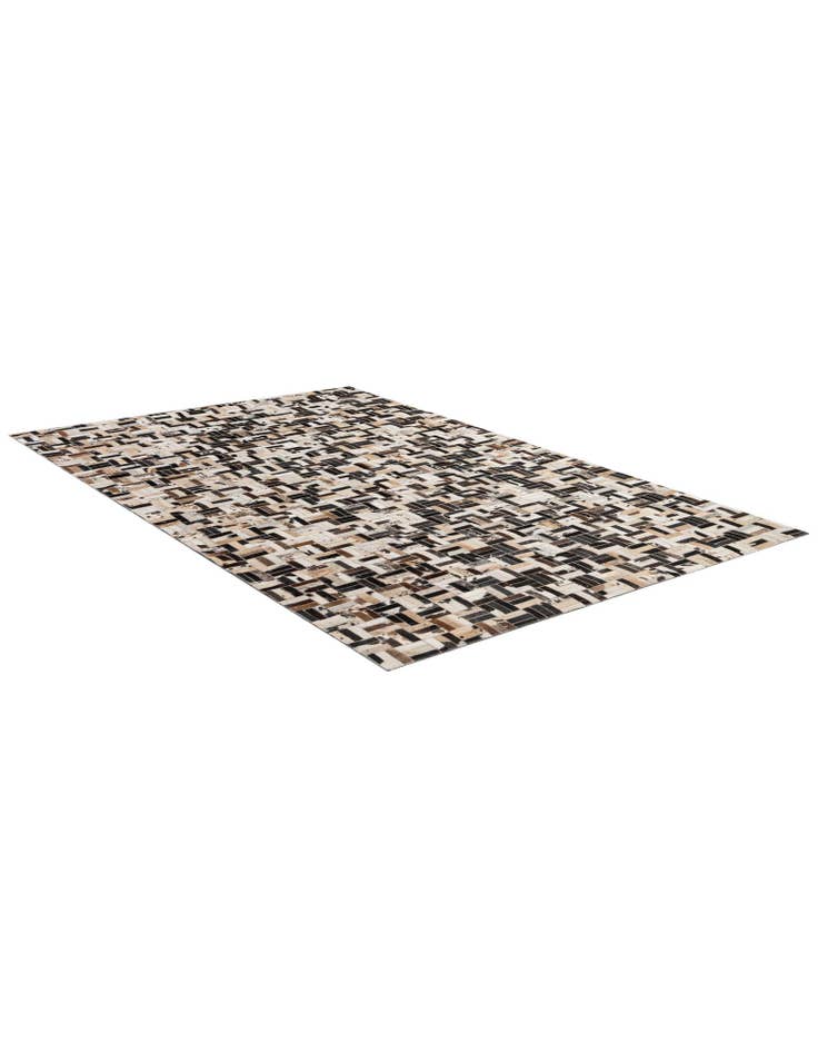 Detail image of  5' x 7' 11 Cowhide - Patchwork Rug