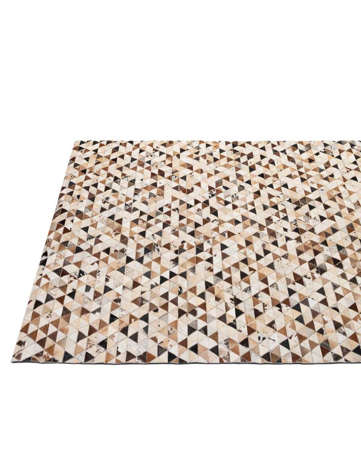 Detail image of  5' x 8' Cowhide - Patchwork Rug