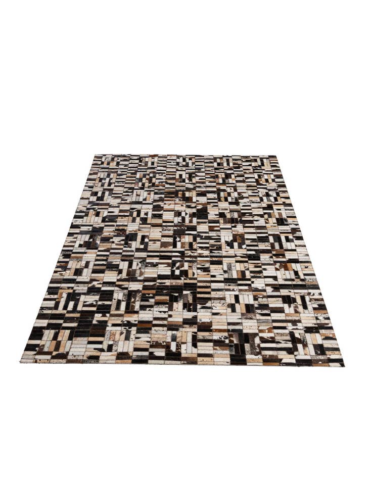 Detail image of  5' x 7' 10 Cowhide - Patchwork Rug