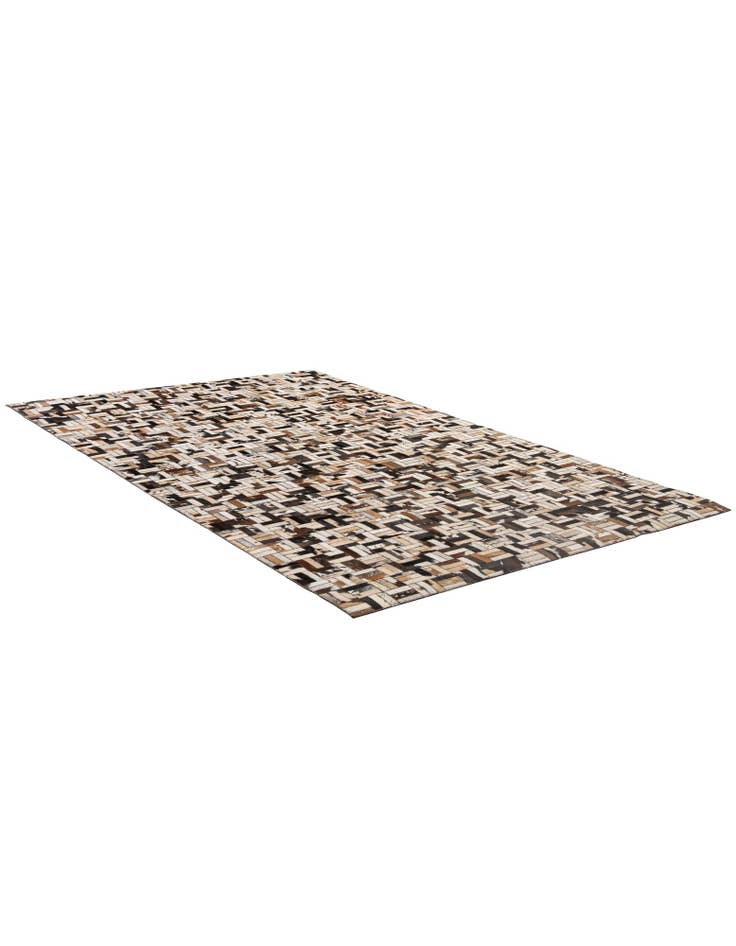 Detail image of  5' x 7' 11 Cowhide - Patchwork Rug