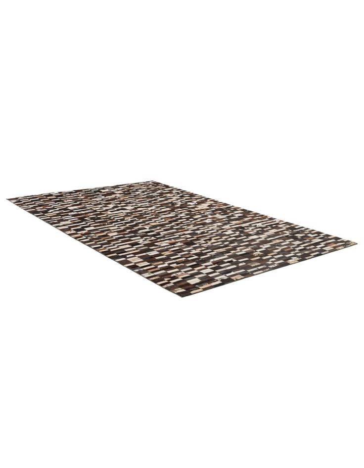 Detail image of  5' x 8' Cowhide - Patchwork Rug