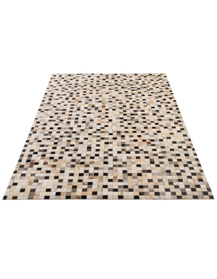 Detail image of  5' x 8' 2 Cowhide - Patchwork Rug