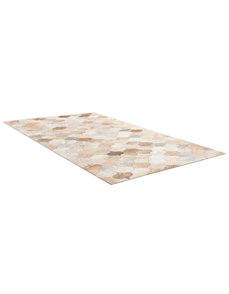 Detail image of  5' 1 x 8' 4 Cowhide - Patchwork Rug