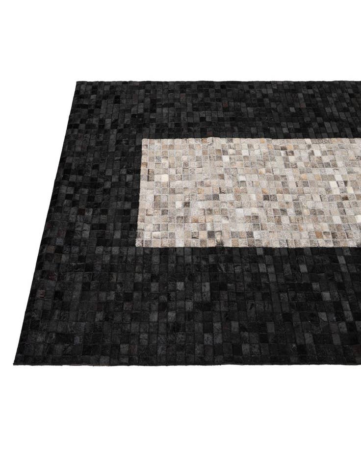 Detail image of  5' x 8' 1 Cowhide - Patchwork Rug