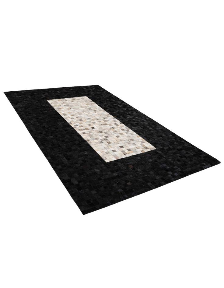 Detail image of  5' x 8' 1 Cowhide - Patchwork Rug