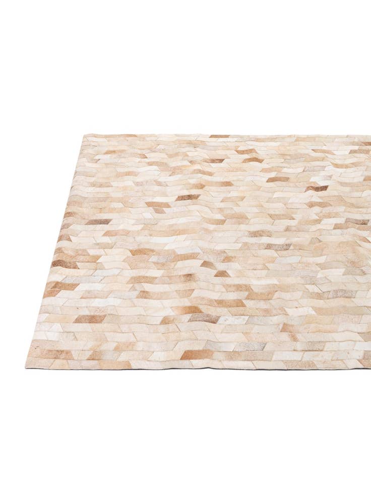 Detail image of  5' x 7' 11 Cowhide - Patchwork Rug