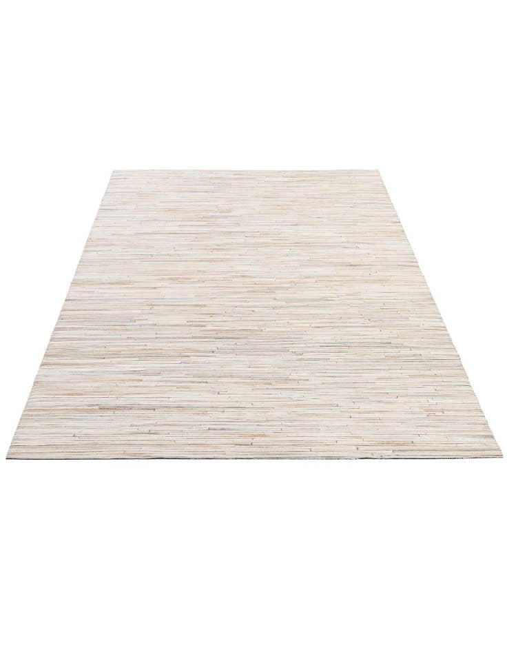 Detail image of  5' 1 x 8' Cowhide - Patchwork Rug