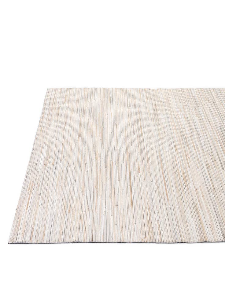 Detail image of  5' 1 x 8' Cowhide - Patchwork Rug