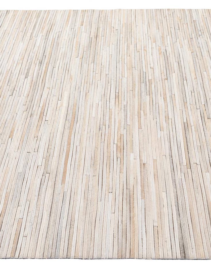 Detail image of  5' 1 x 8' Cowhide - Patchwork Rug