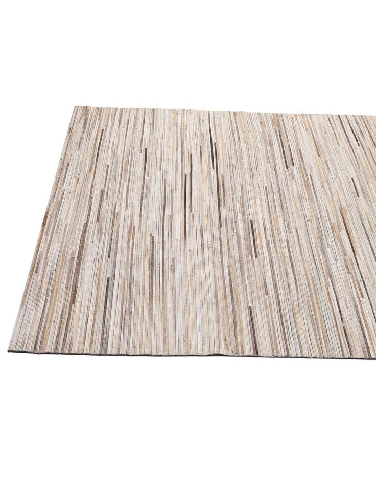 Detail image of  4' 11 x 8' 1 Cowhide - Patchwork Rug