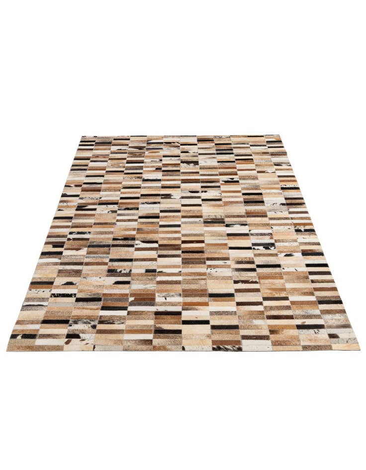 Detail image of  4' x 6' Cowhide - Patchwork Rug