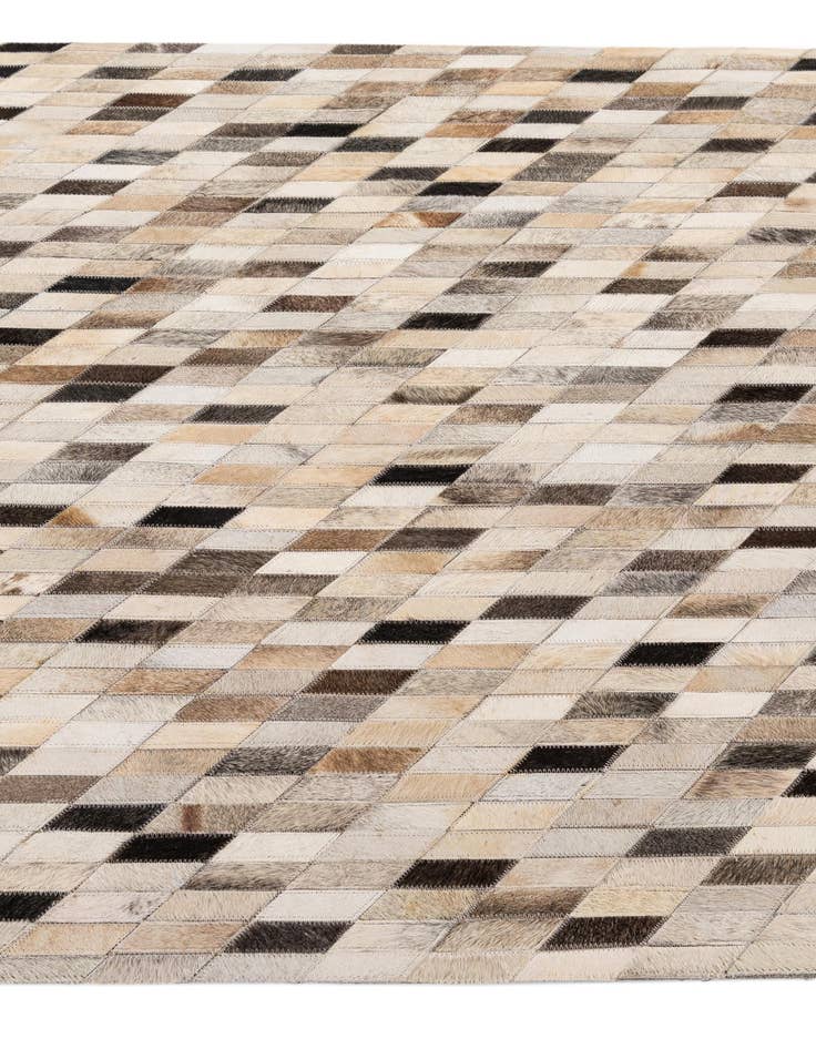 Detail image of  4' x 6' Cowhide - Patchwork Rug