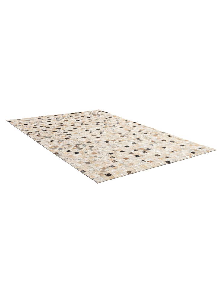 Detail image of  4' 1 x 6' Cowhide - Patchwork Rug