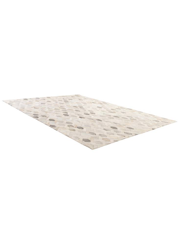 Detail image of  7' 9 x 10' 8 Cowhide - Patchwork Rug