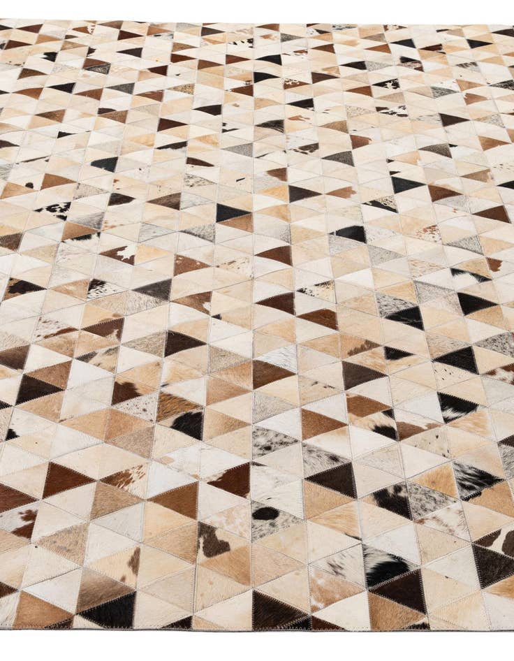Detail image of  7' 11 x 9' 10 Cowhide - Patchwork Rug