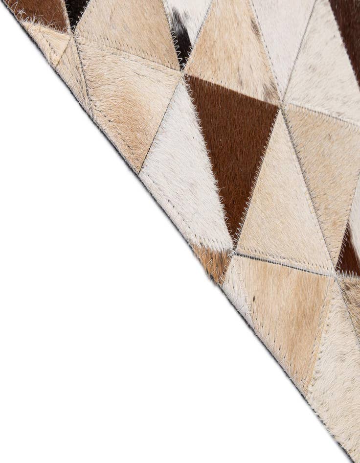Detail image of  7' 11 x 9' 10 Cowhide - Patchwork Rug