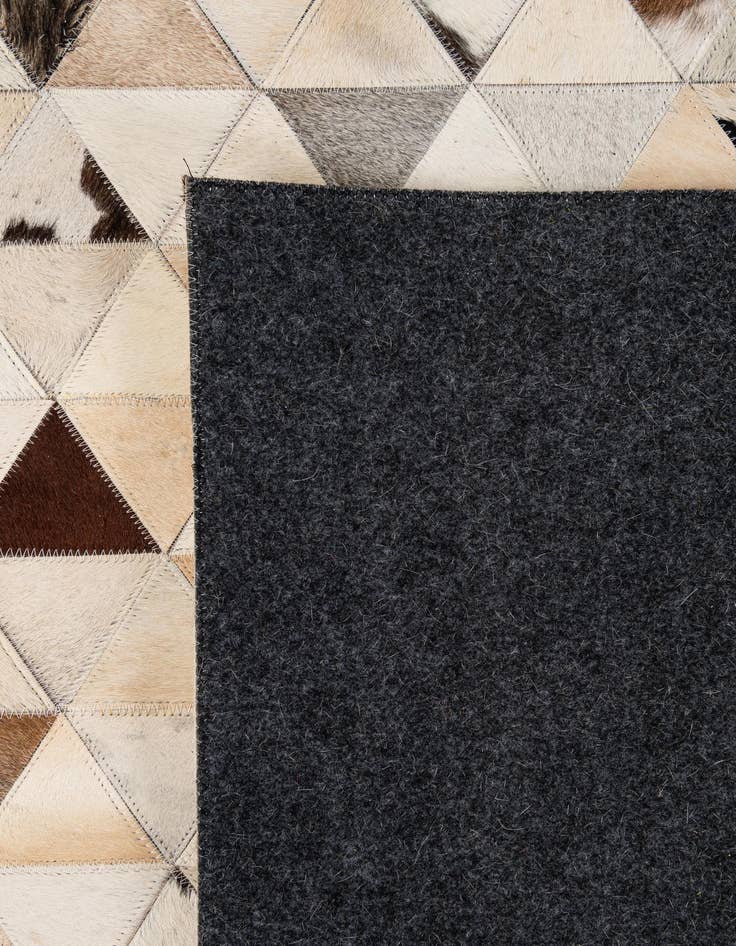Detail image of  7' 11 x 9' 10 Cowhide - Patchwork Rug