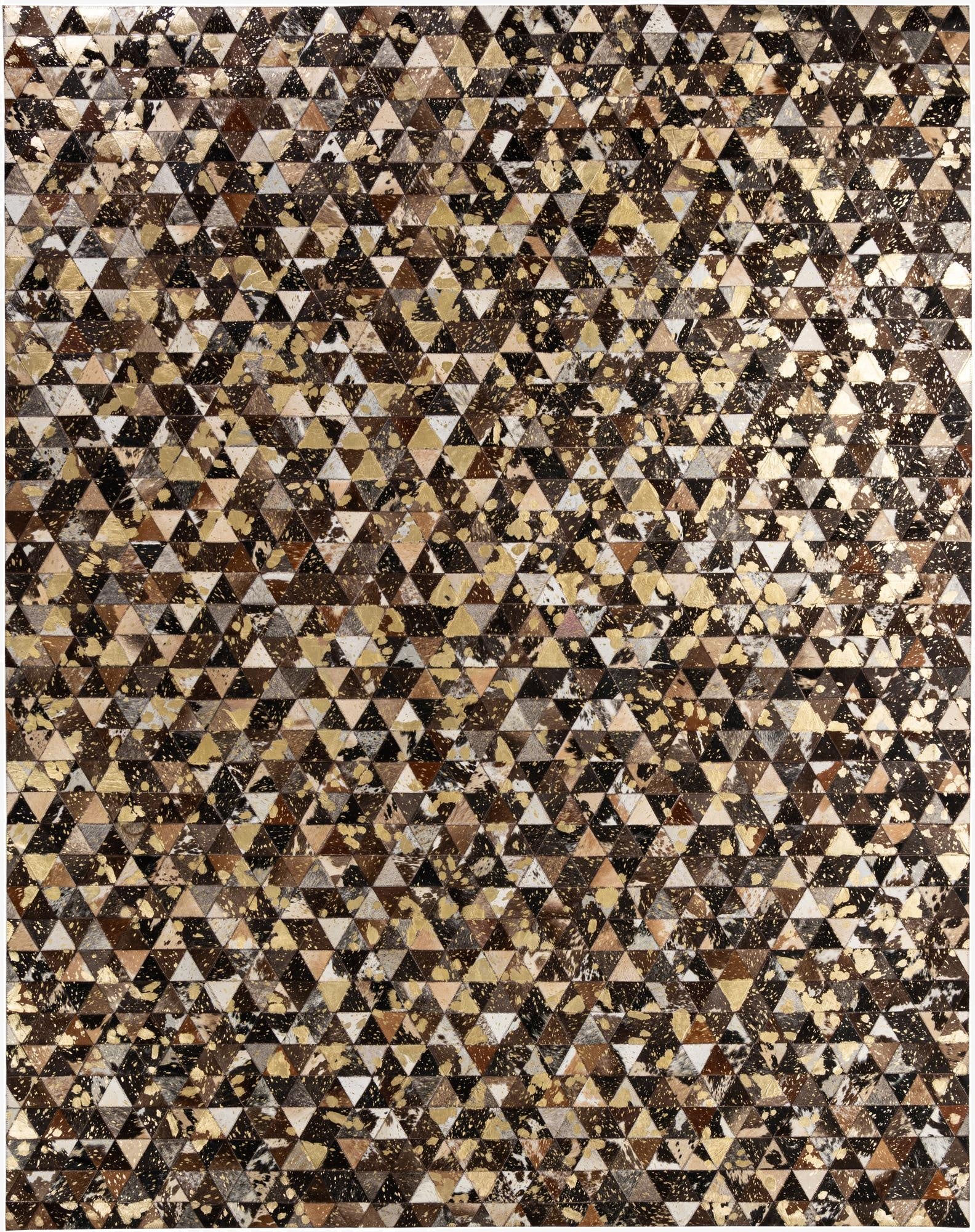  7' 11 x 10' Cowhide - Patchwork Rug