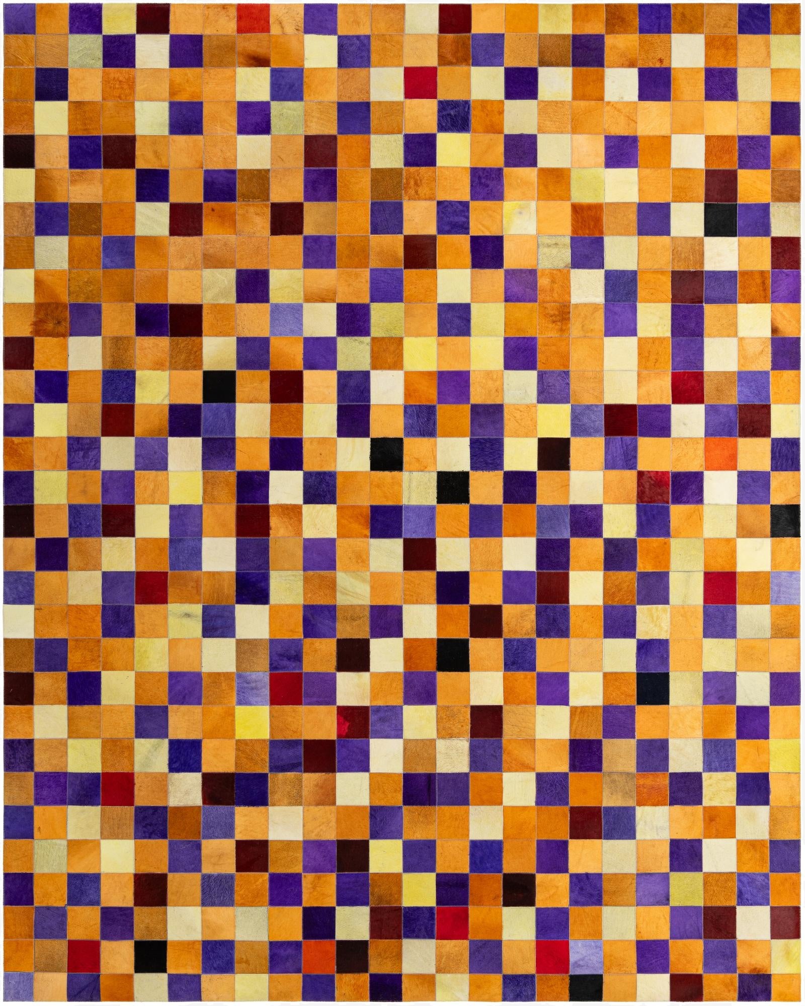  8' x 10' Cowhide - Patchwork Rug