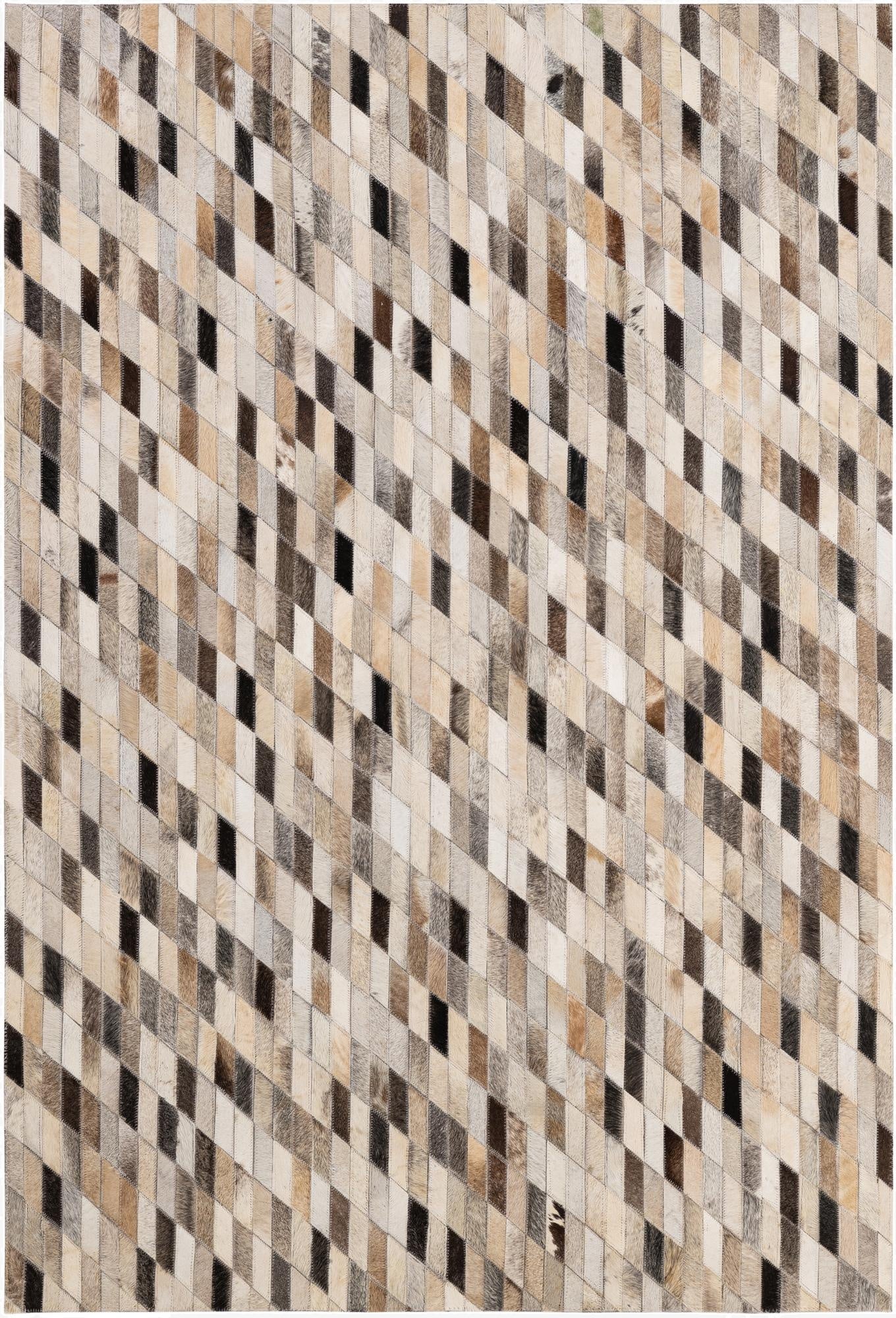  4' x 6' Cowhide - Patchwork Rug
