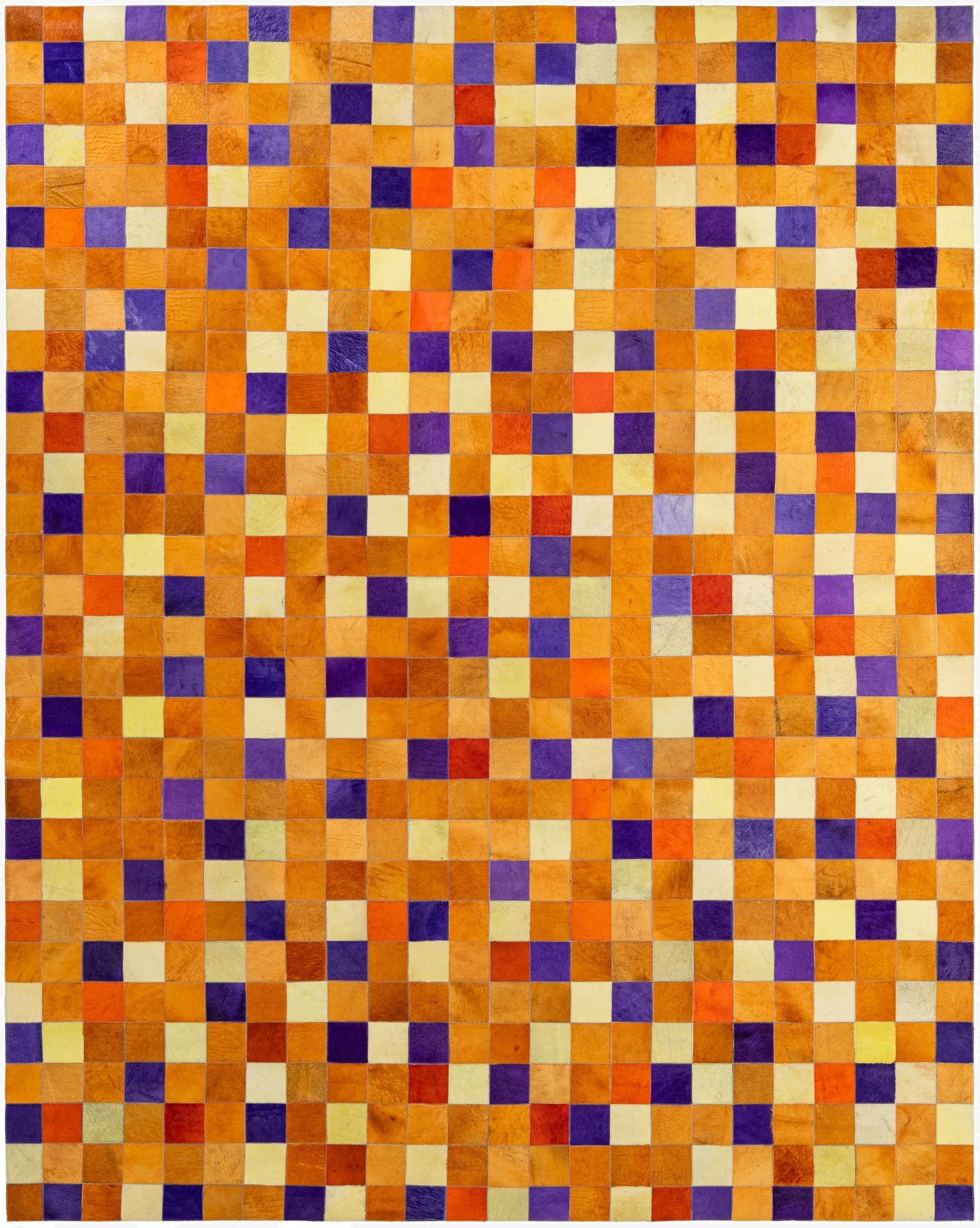  8' x 9' 11 Cowhide - Patchwork Rug