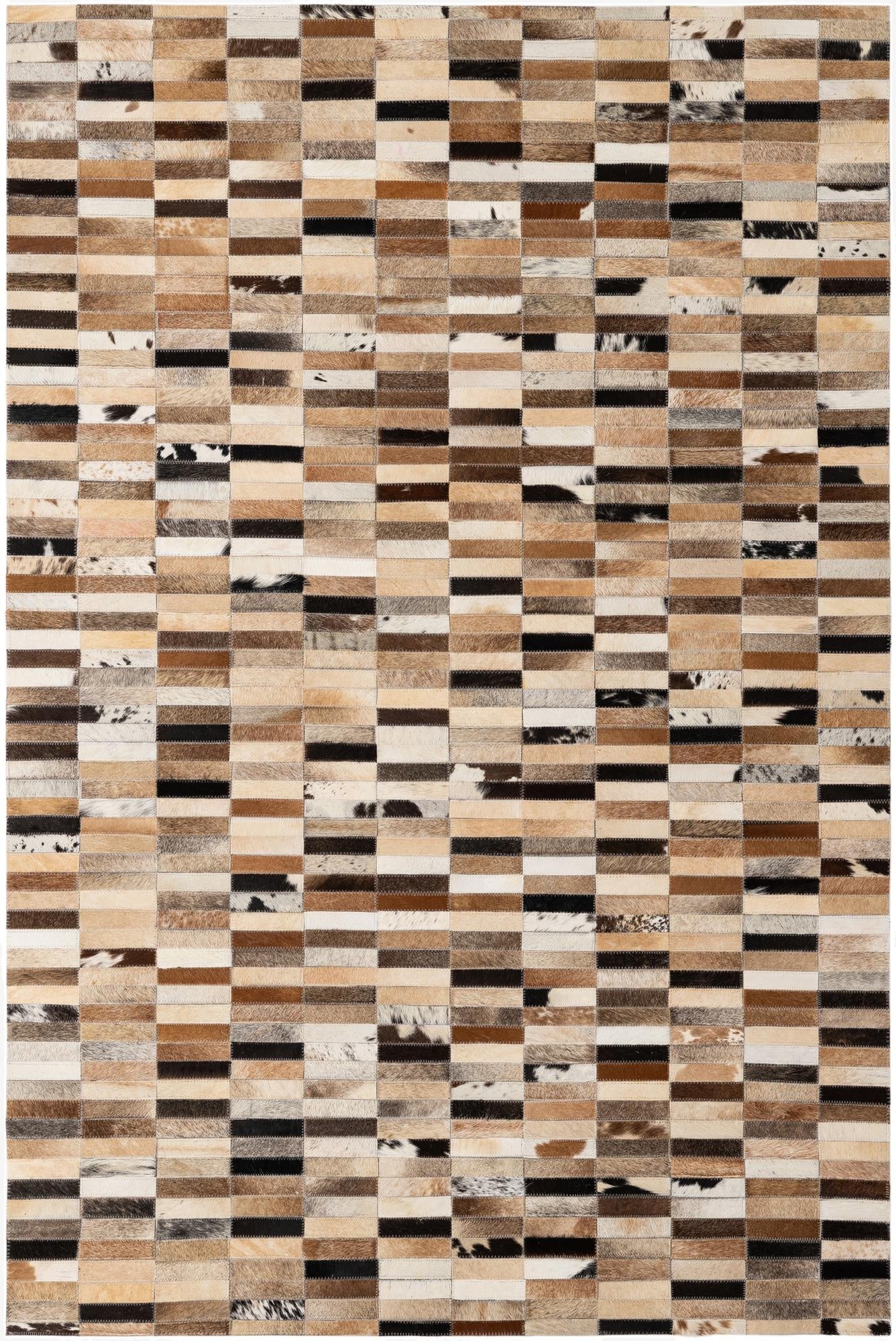  4' x 6' Cowhide - Patchwork Rug