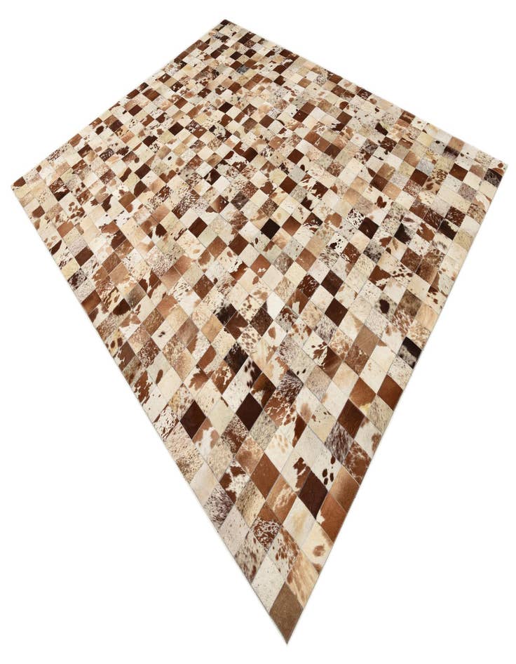 Detail image of  8' x 10' Cowhide Leather Rug