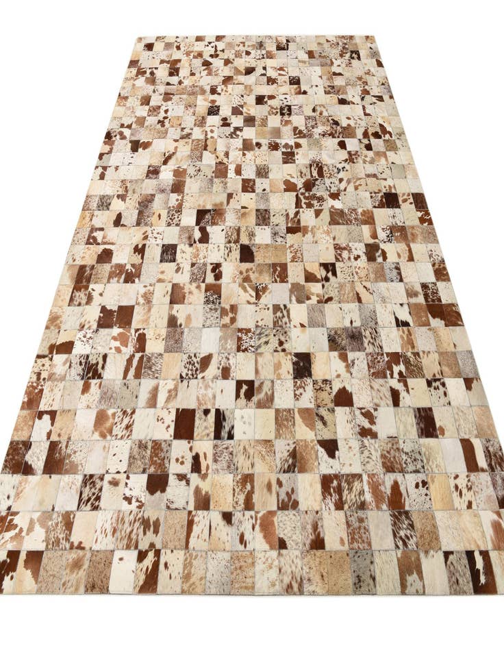 Detail image of  8' x 10' Cowhide Leather Rug
