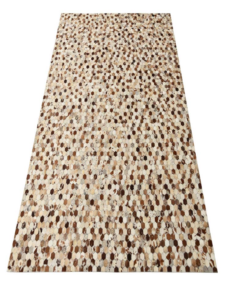 Detail image of  8' x 10' Cowhide Leather Rug