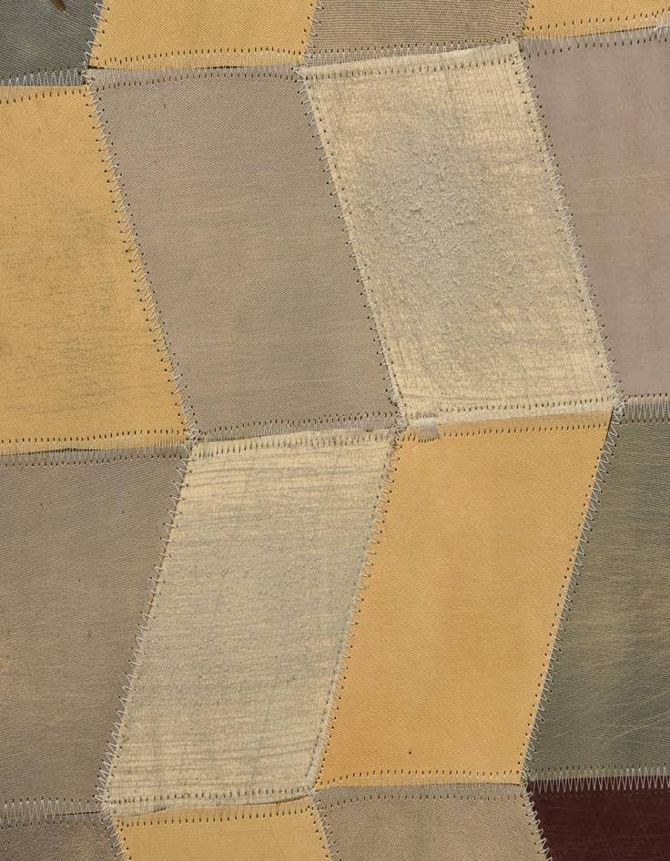 Detail image of  2' x 3' Cowhide Leather Rug