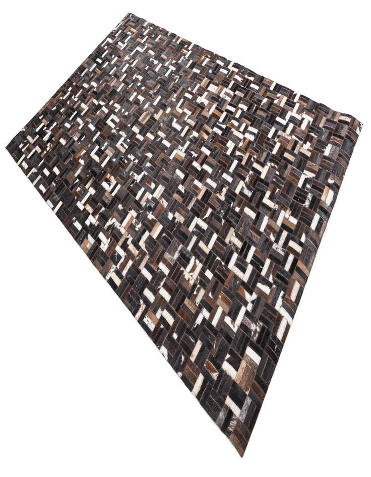 Detail image of  5' x 8' 1 Cowhide Leather Rug