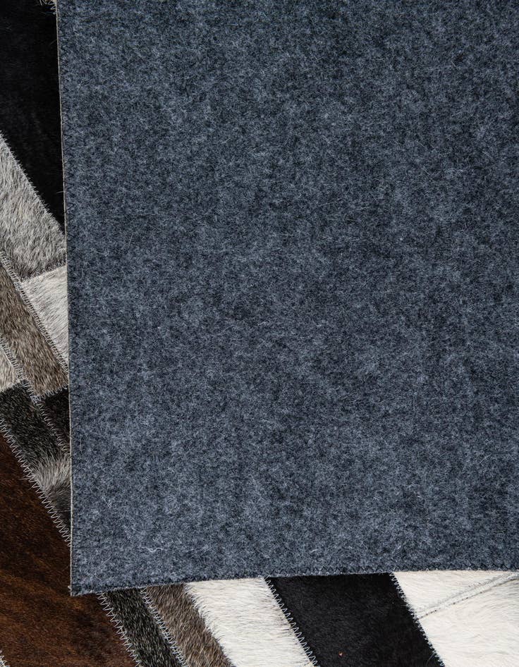 Detail image of  5' x 8' Cowhide Leather Rug