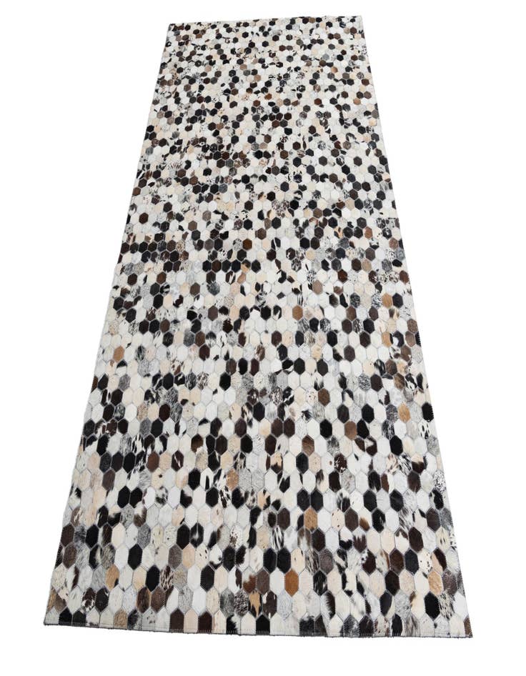 Detail image of  5' x 8' 1 Cowhide Leather Rug