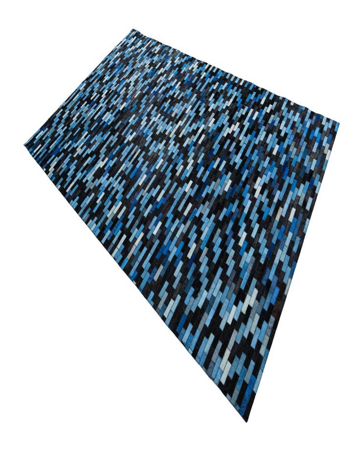 Detail image of  5' x 8' Cowhide Leather Rug