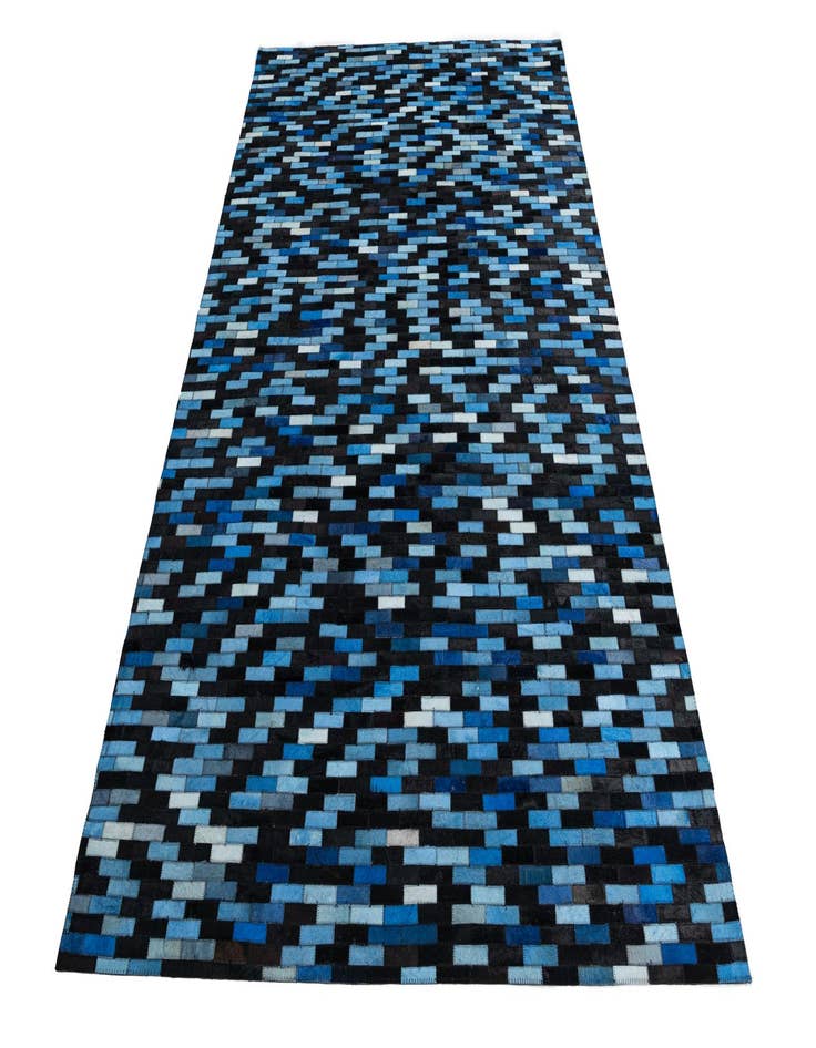 Detail image of  5' x 8' Cowhide Leather Rug