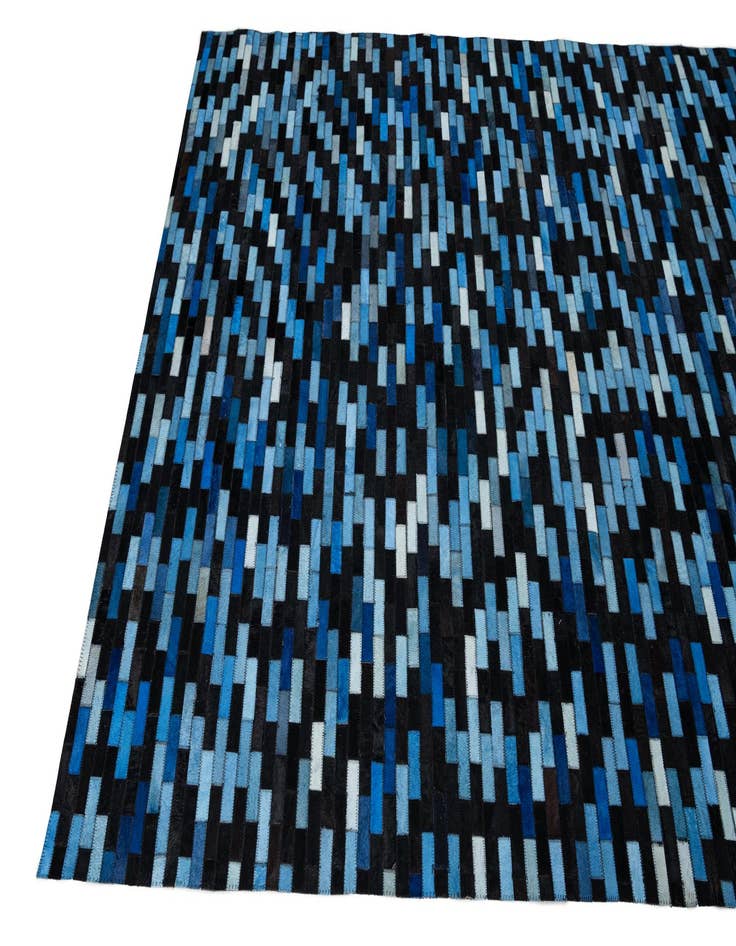 Detail image of  5' x 8' Cowhide Leather Rug