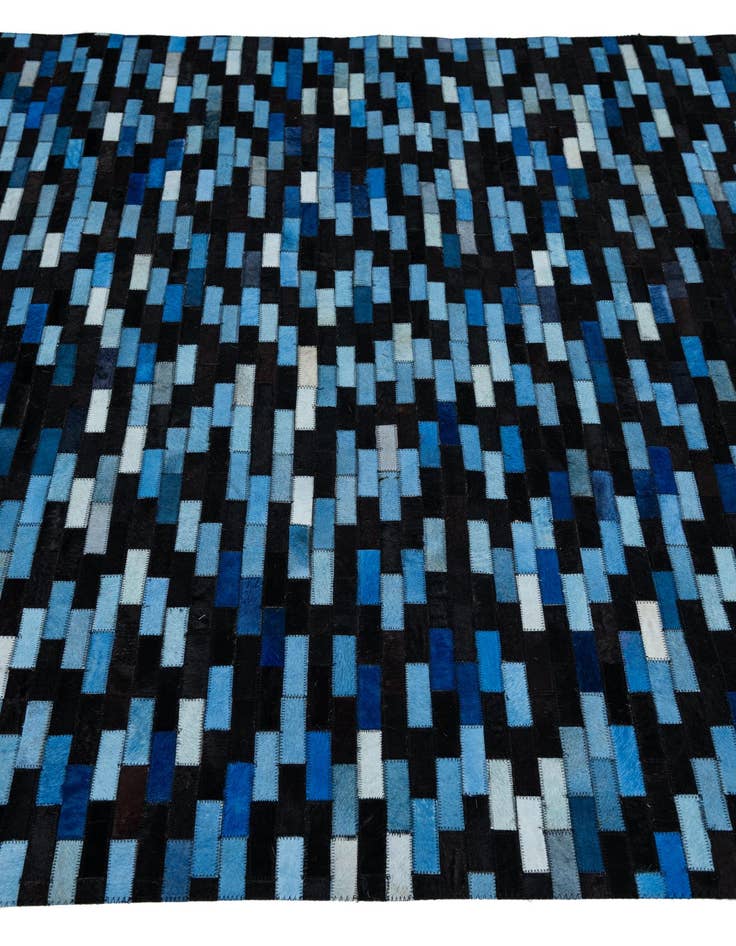 Detail image of  5' x 8' Cowhide Leather Rug