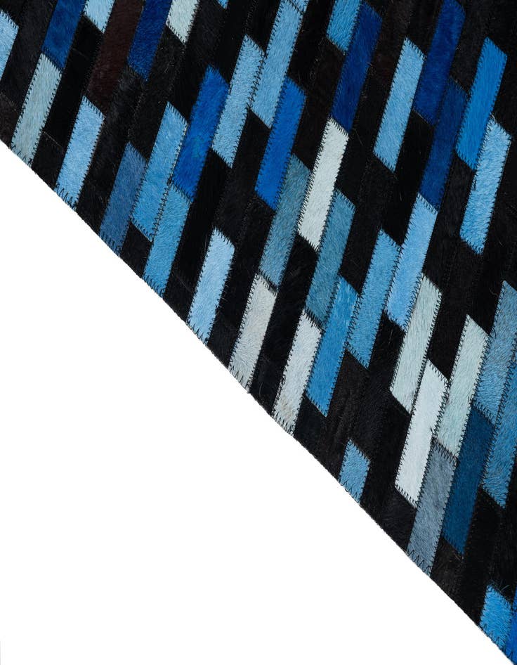 Detail image of  5' x 8' Cowhide Leather Rug