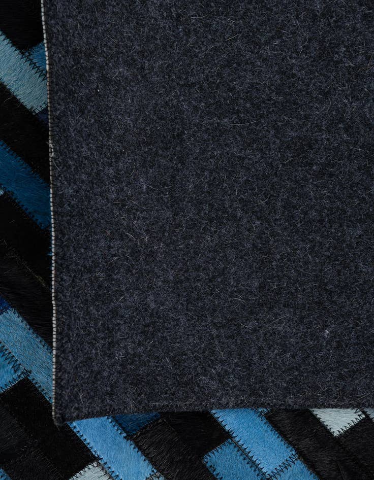 Detail image of  5' x 8' Cowhide Leather Rug