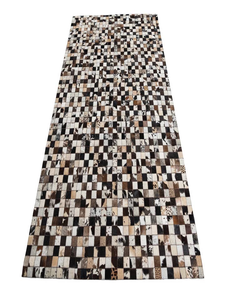 Detail image of  5' x 8' Cowhide Leather Rug