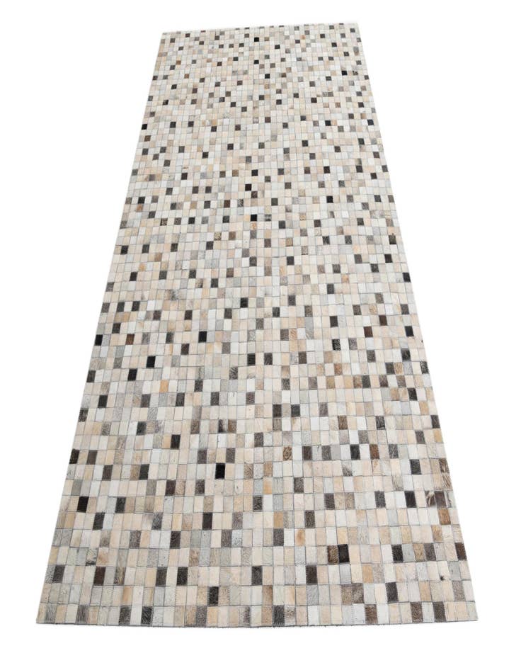 Detail image of  5' x 8' Cowhide Leather Rug