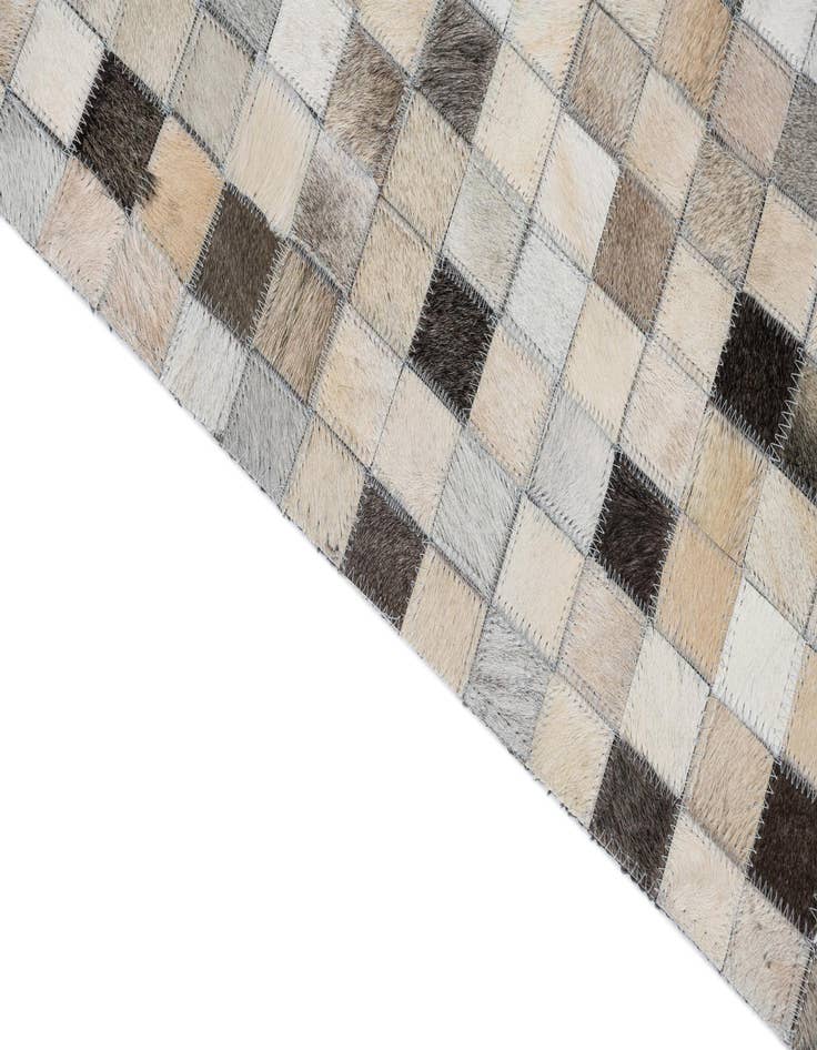 Detail image of  5' x 8' Cowhide Leather Rug