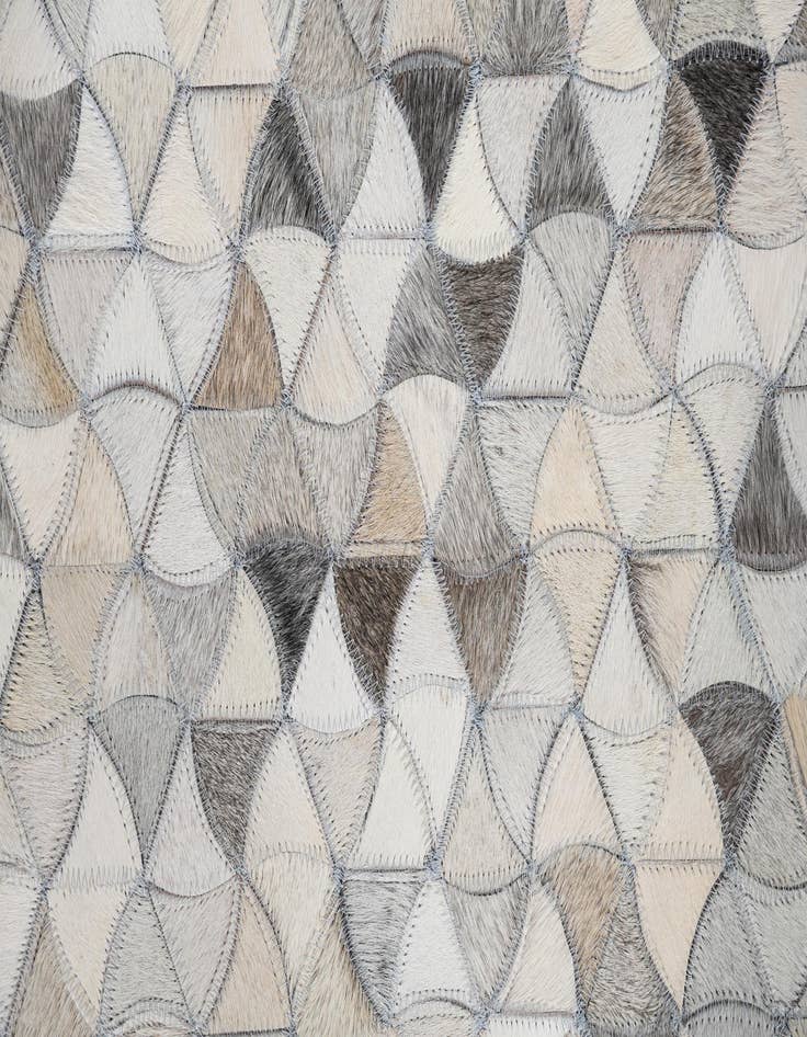 Detail image of  5' x 8' 1 Cowhide Leather Rug
