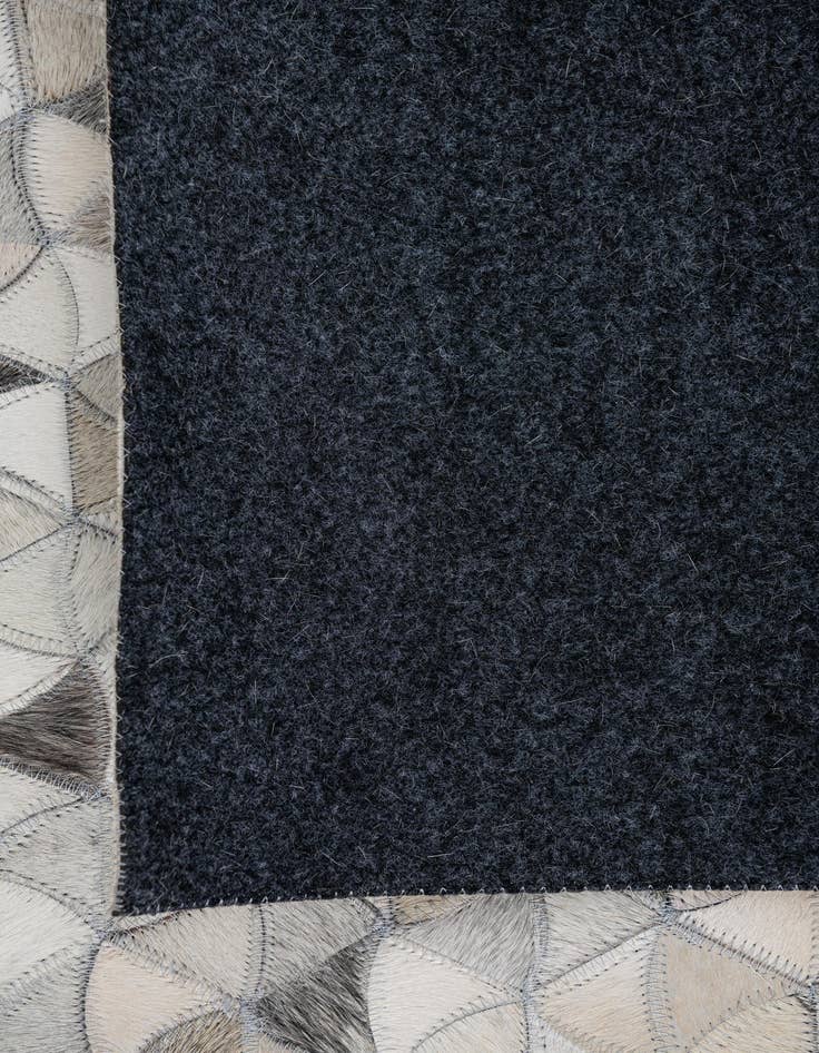 Detail image of  5' x 8' 1 Cowhide Leather Rug