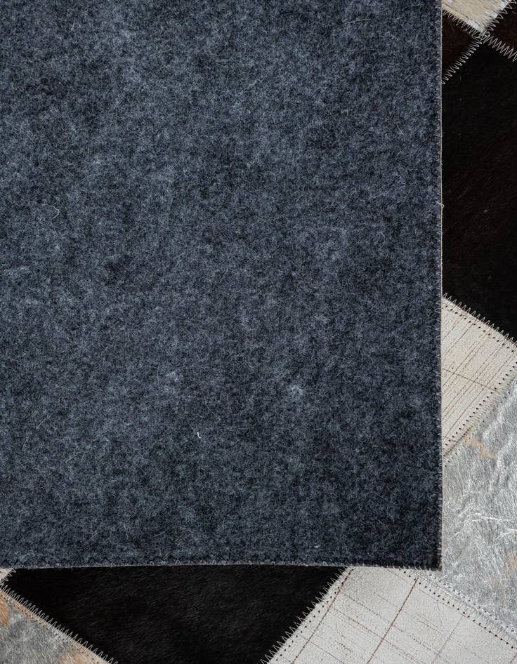 Detail image of  5' 2 x 8' Cowhide Leather Rug