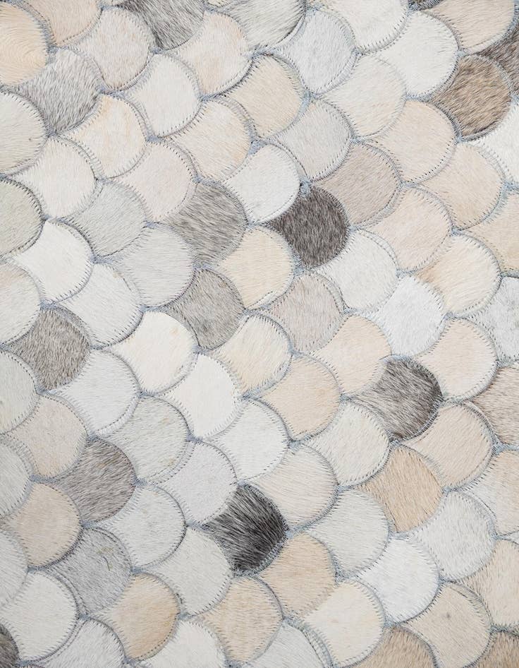 Detail image of  5' x 8' Cowhide Leather Rug