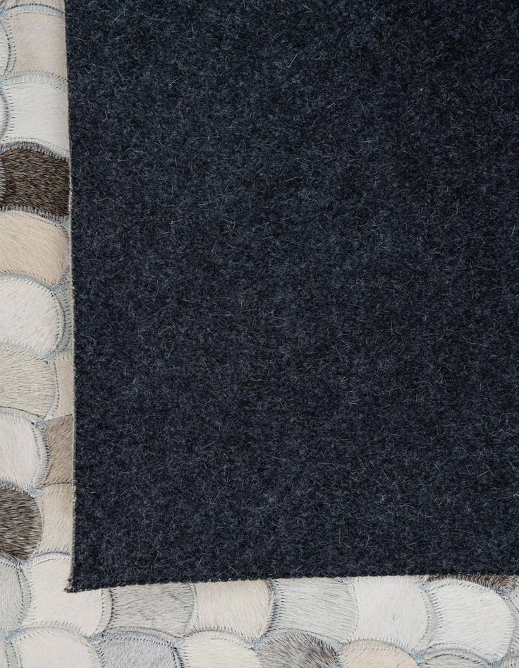 Detail image of  5' 1 x 8' Cowhide Leather Rug