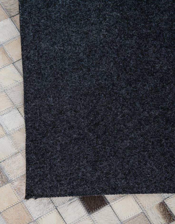 Detail image of  5' x 8' Cowhide Leather Rug