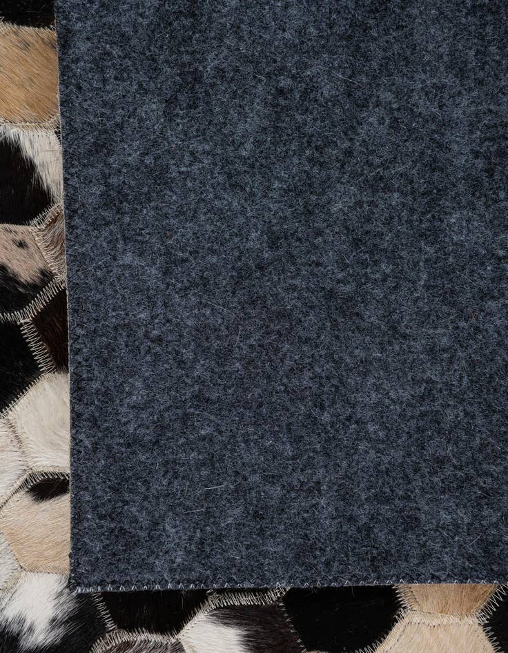 Detail image of  5' x 8' Cowhide Leather Rug