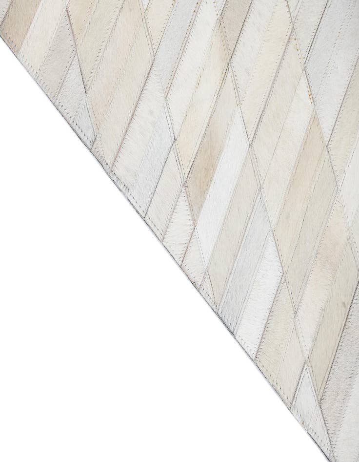 Detail image of  5' 1 x 8' Cowhide Leather Rug